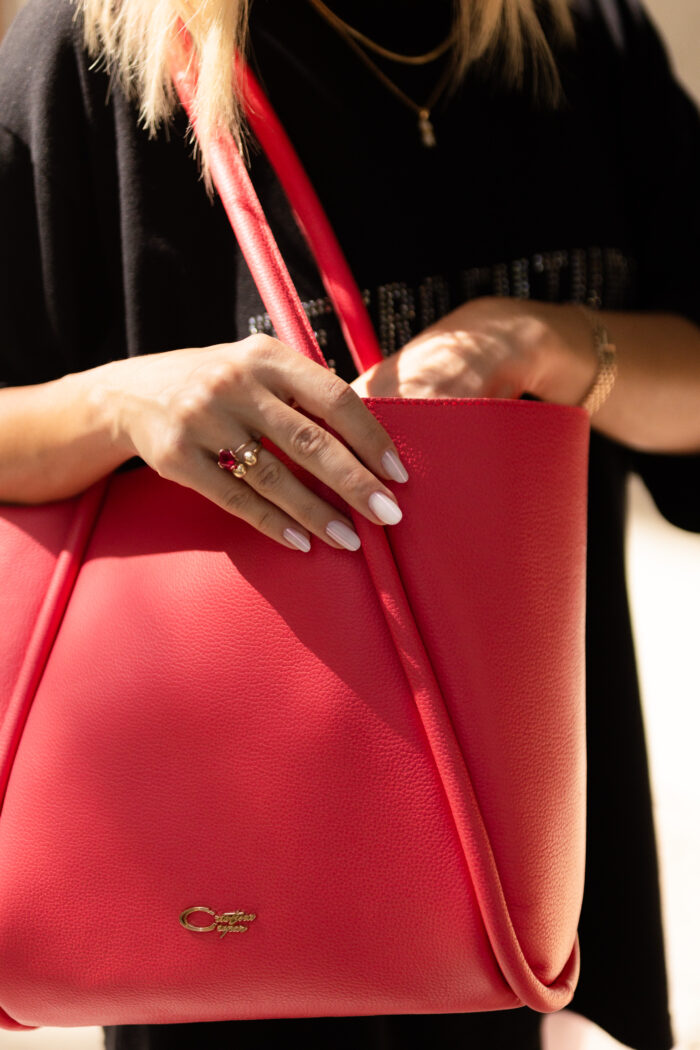 PETRA Shopper Bag CERISE PINK - imagine 4