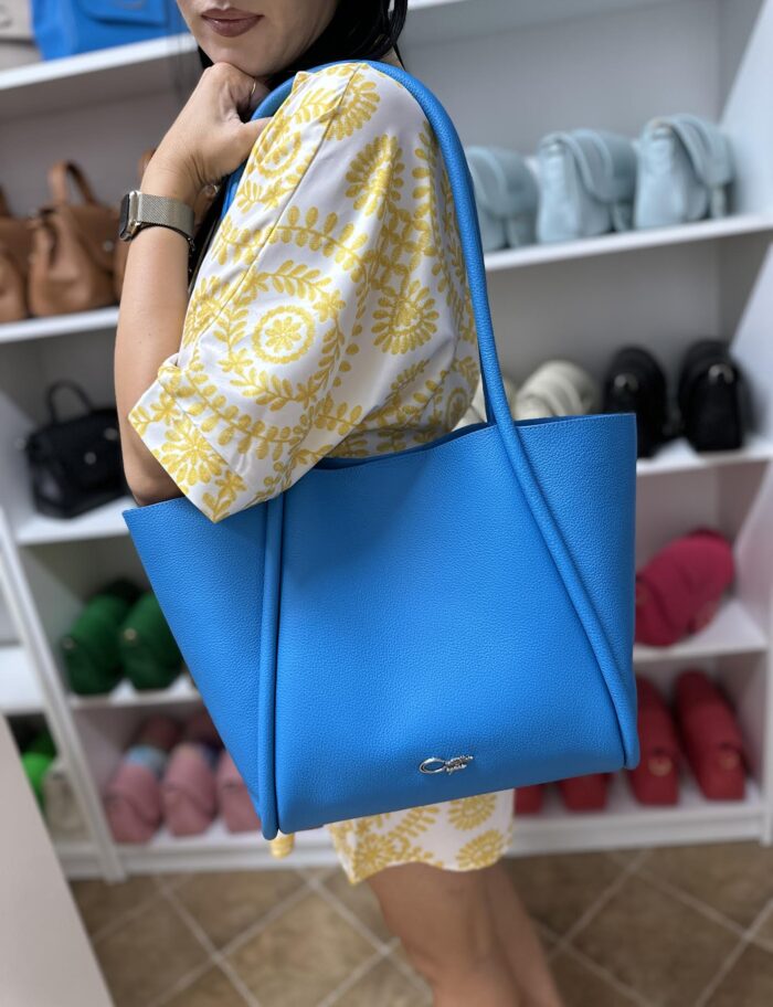 PETRA Shopper Bag BLUE - imagine 2